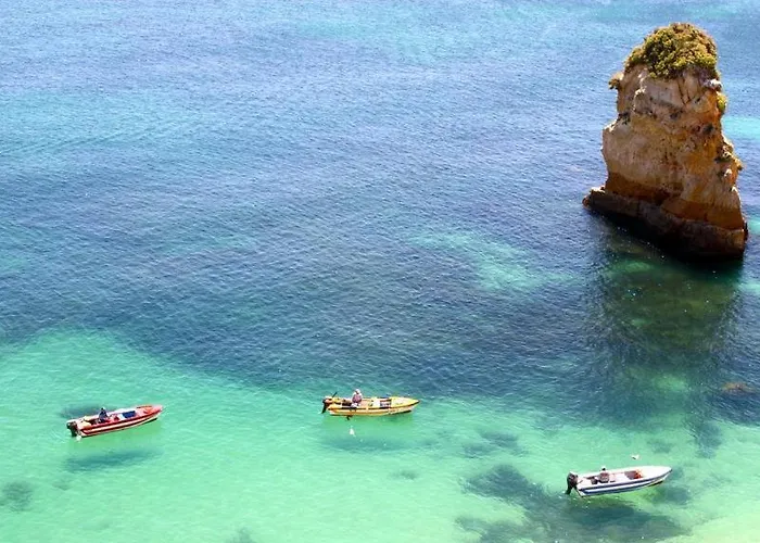 Bel Au Bord De La De Porto De Mos Lagos